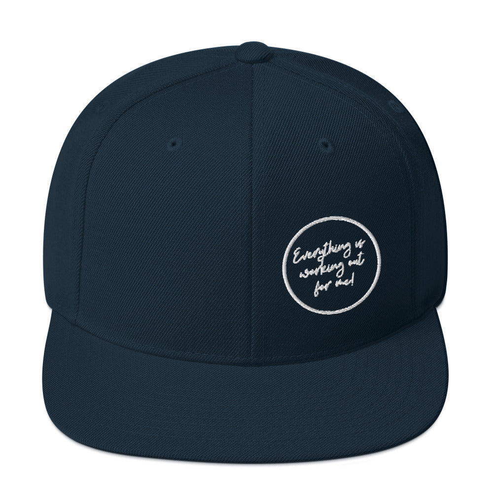 "Everything is Working Out for Me" Snapback Hat